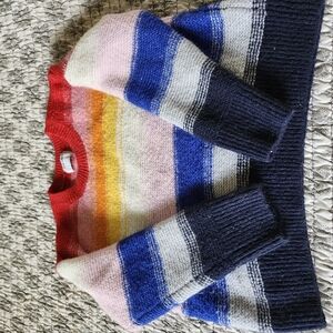 Old Navy Multicolor Striped Sweater